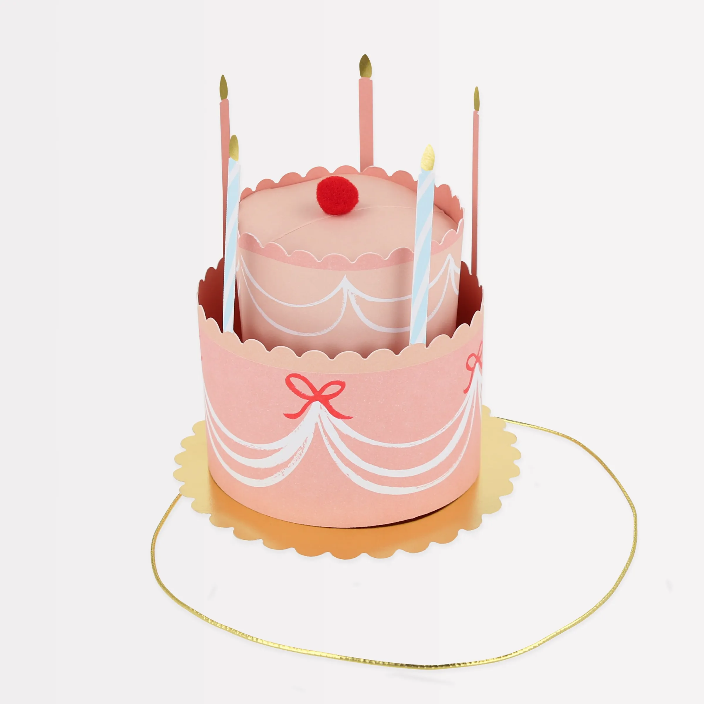 Fancy Cake Party Hats (x 8)>Meri Meri Fashion