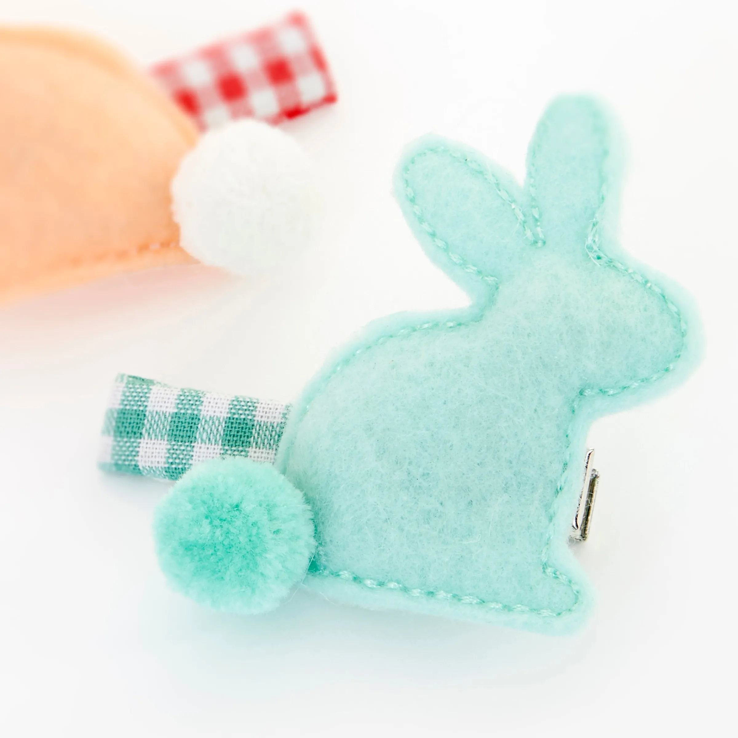 Felt Bunny Hair Clips (x 2)>Meri Meri Clearance