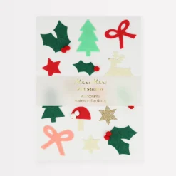 Felt Christmas Icon Stickers (x 4 sheets)>Meri Meri Best