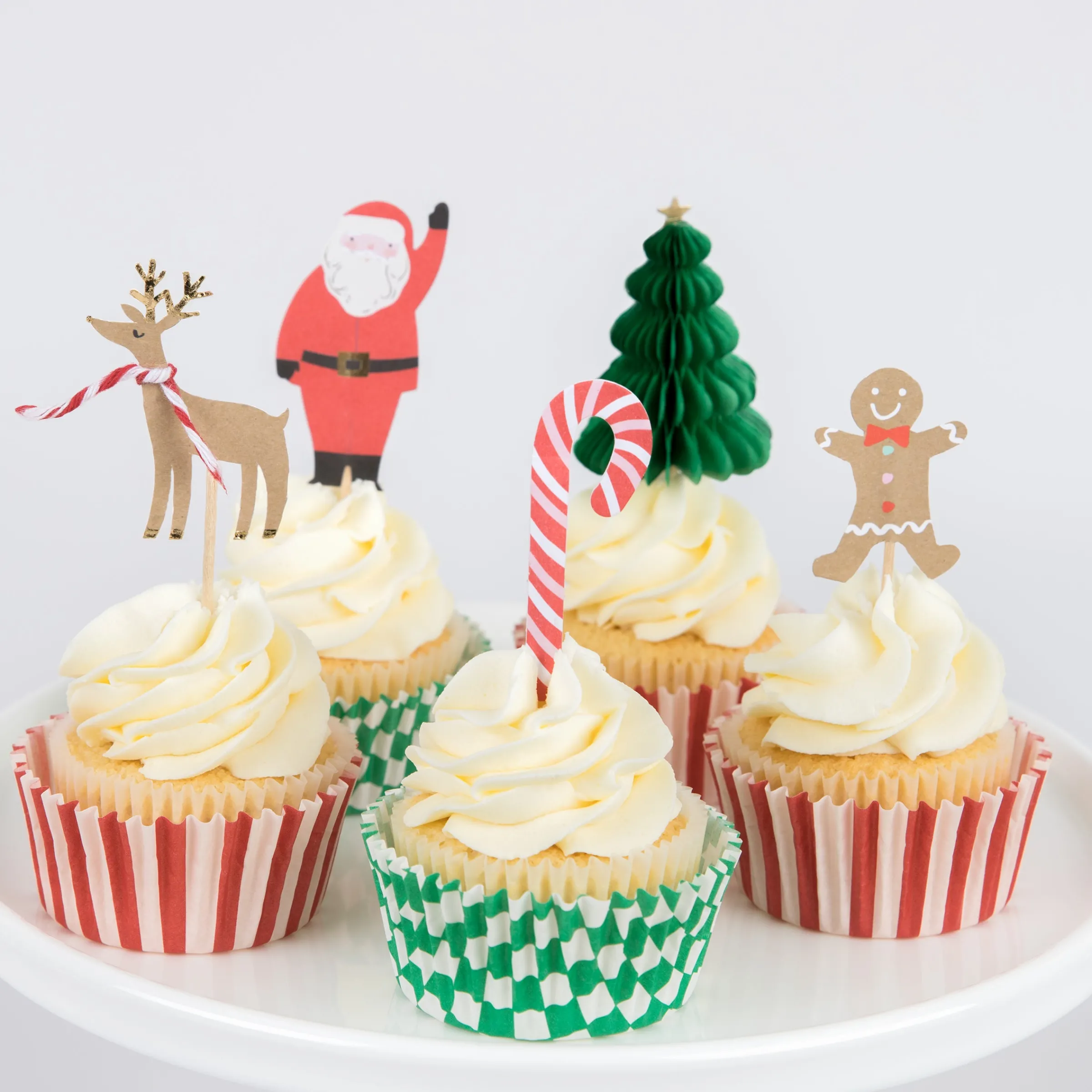 Festive House Cupcake Kit (x 24 toppers)>Meri Meri Discount