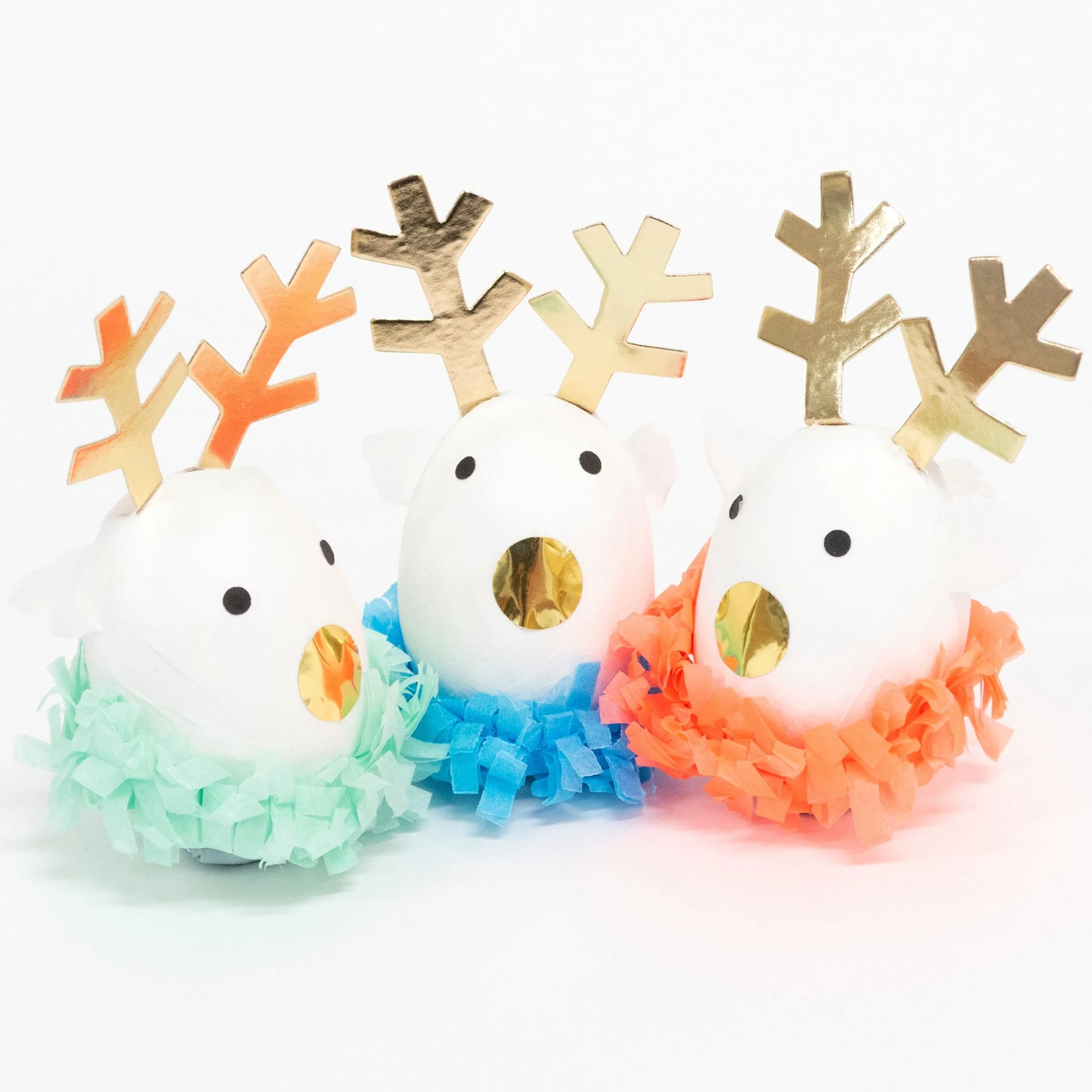 Festive Reindeer Surprise Balls (x 3)>Meri Meri Best