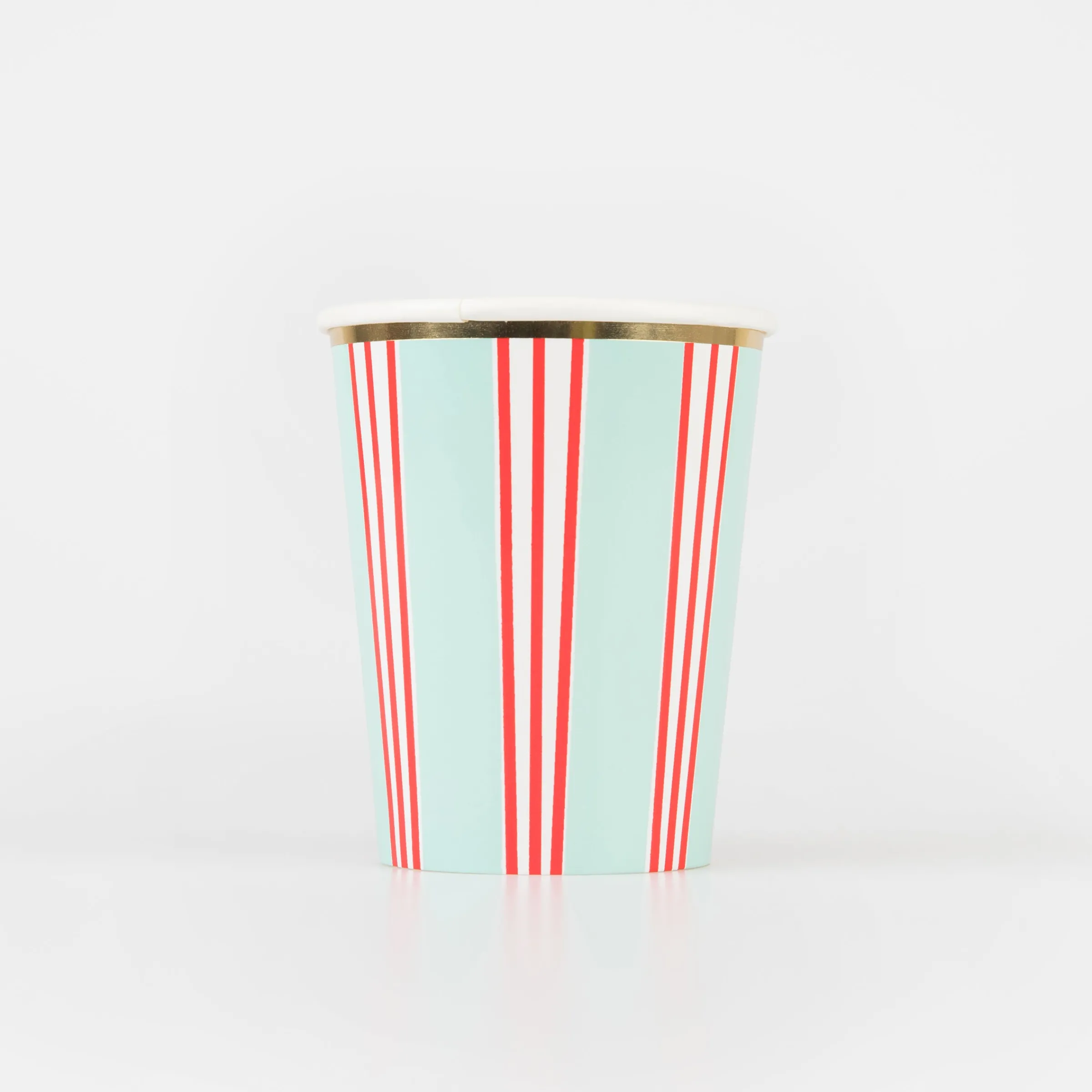Festive Stripe Cups (x 8)>Meri Meri Clearance