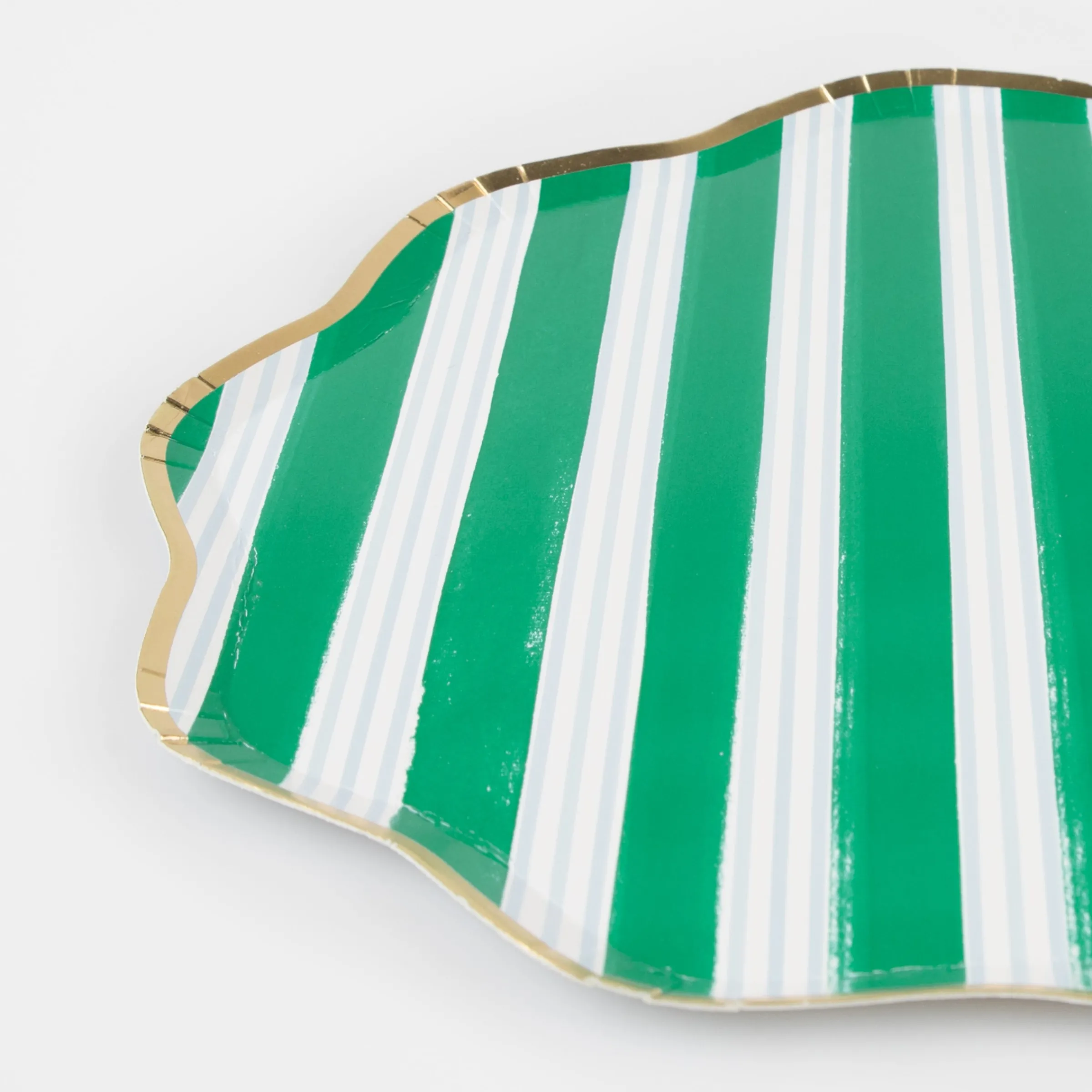 Festive Stripe Side Plates (x 8)>Meri Meri Clearance