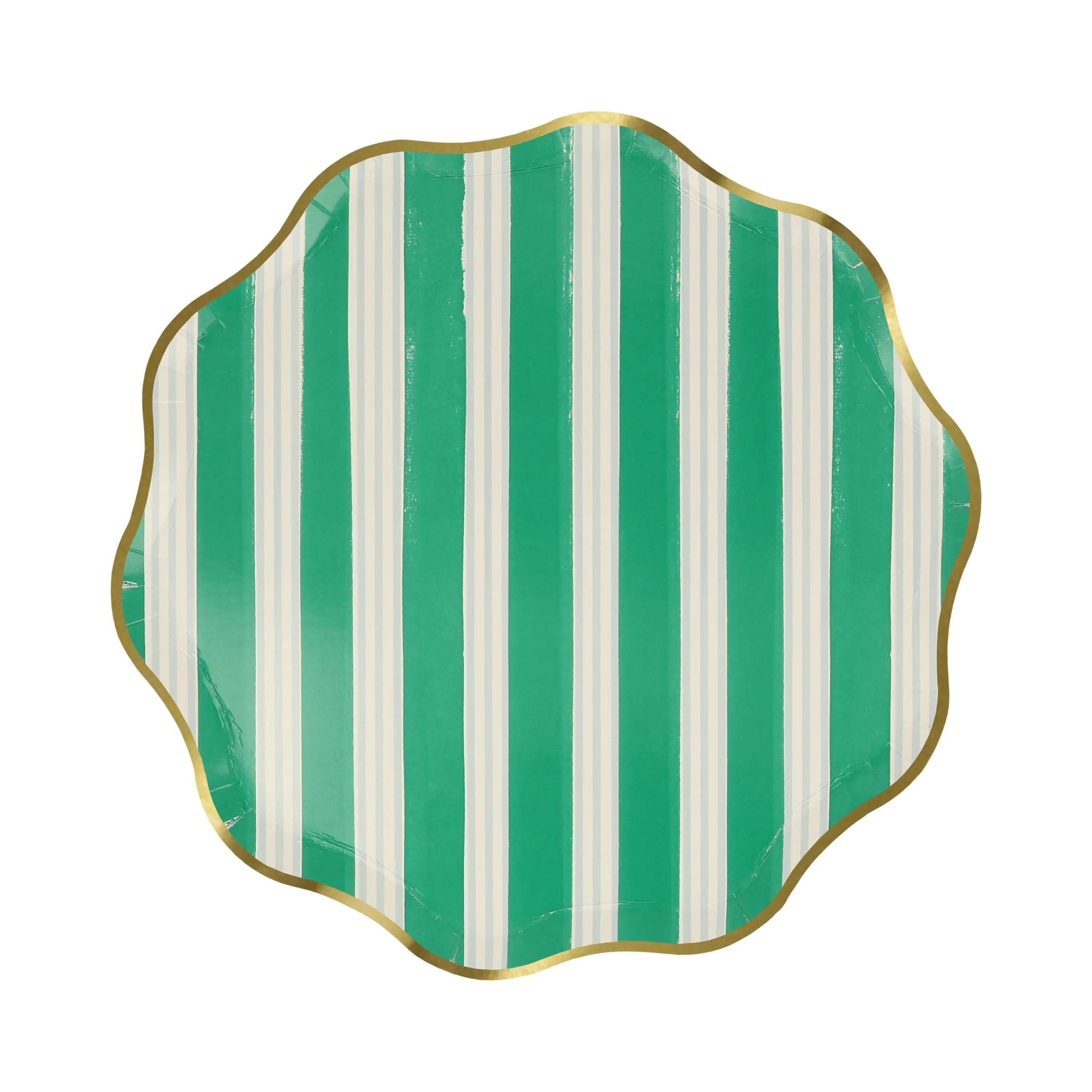 Festive Stripe Side Plates (x 8)>Meri Meri Clearance