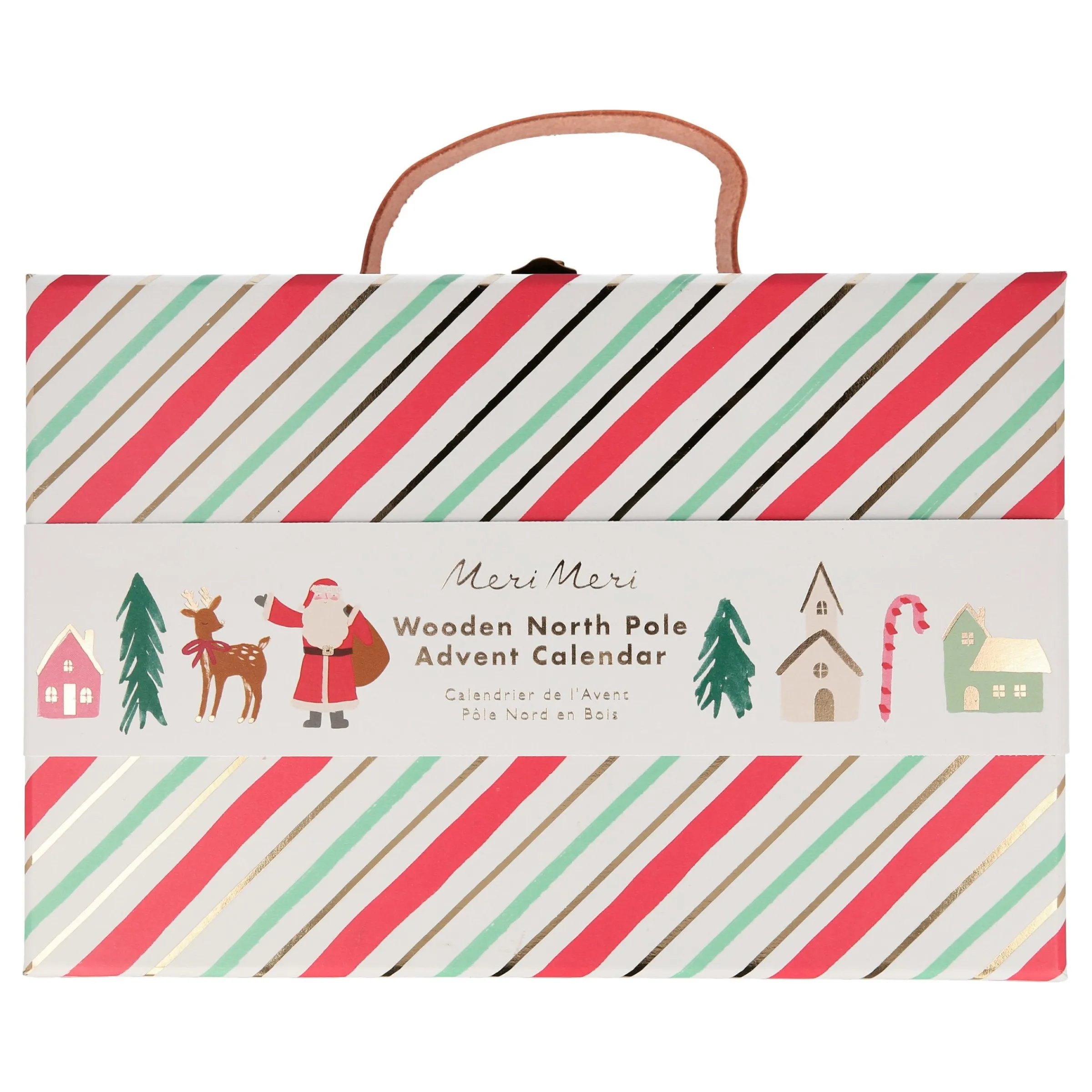 Festive Village Wooden Advent Calendar>Meri Meri Best