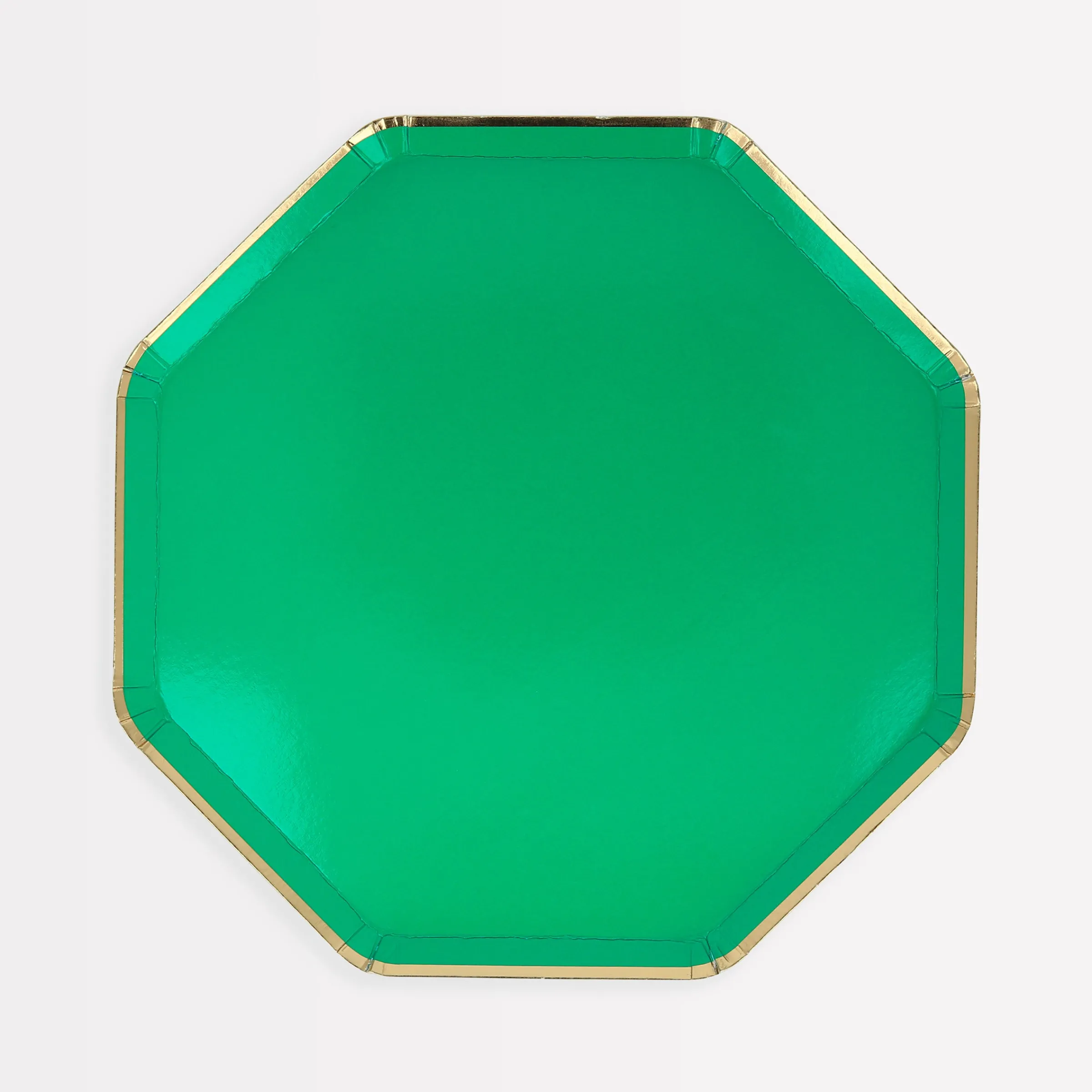 Fir Tree Green Side Plates (x 8)>Meri Meri Online
