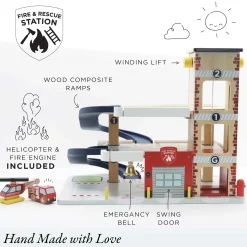 Fire & Rescue Wooden Garage><noscript><img width=