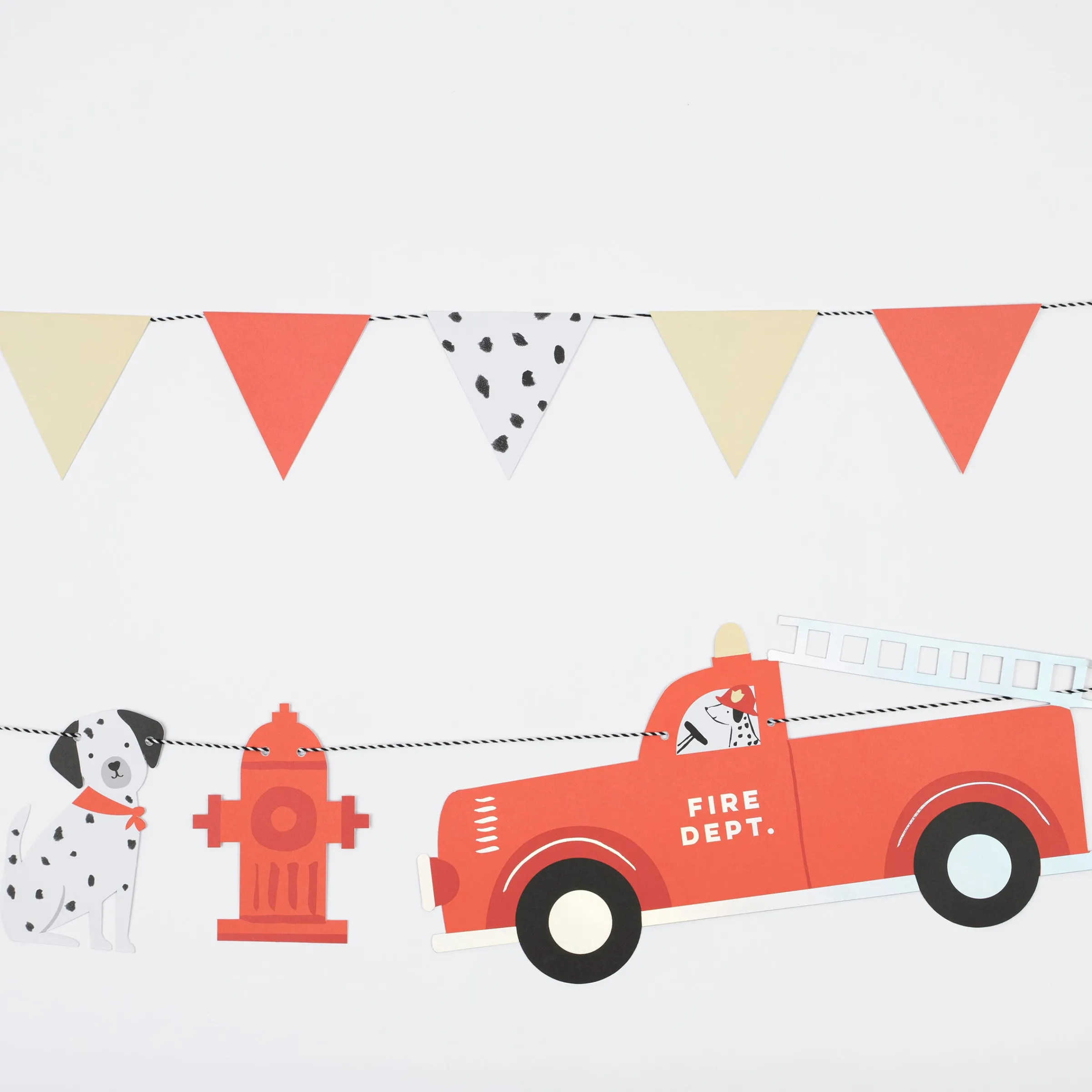 Fire Truck Garland Set>Meri Meri Fashion