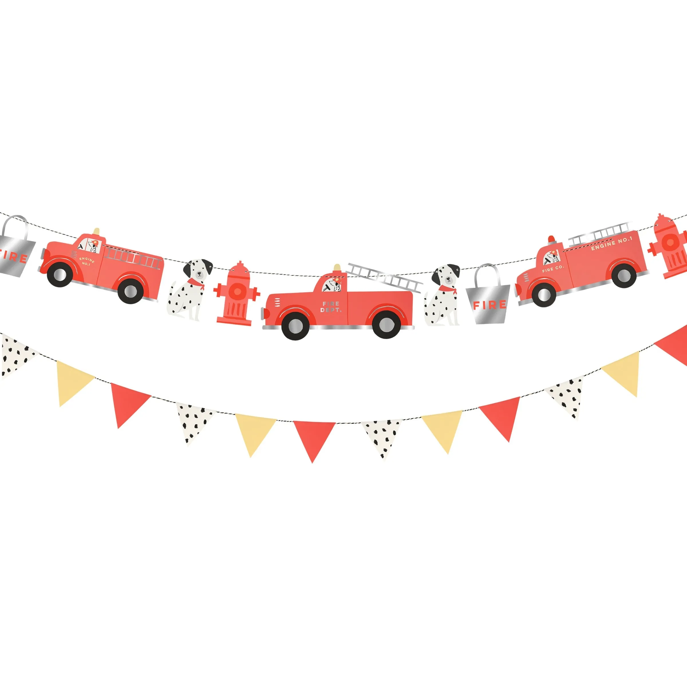 Fire Truck Garland Set>Meri Meri Fashion