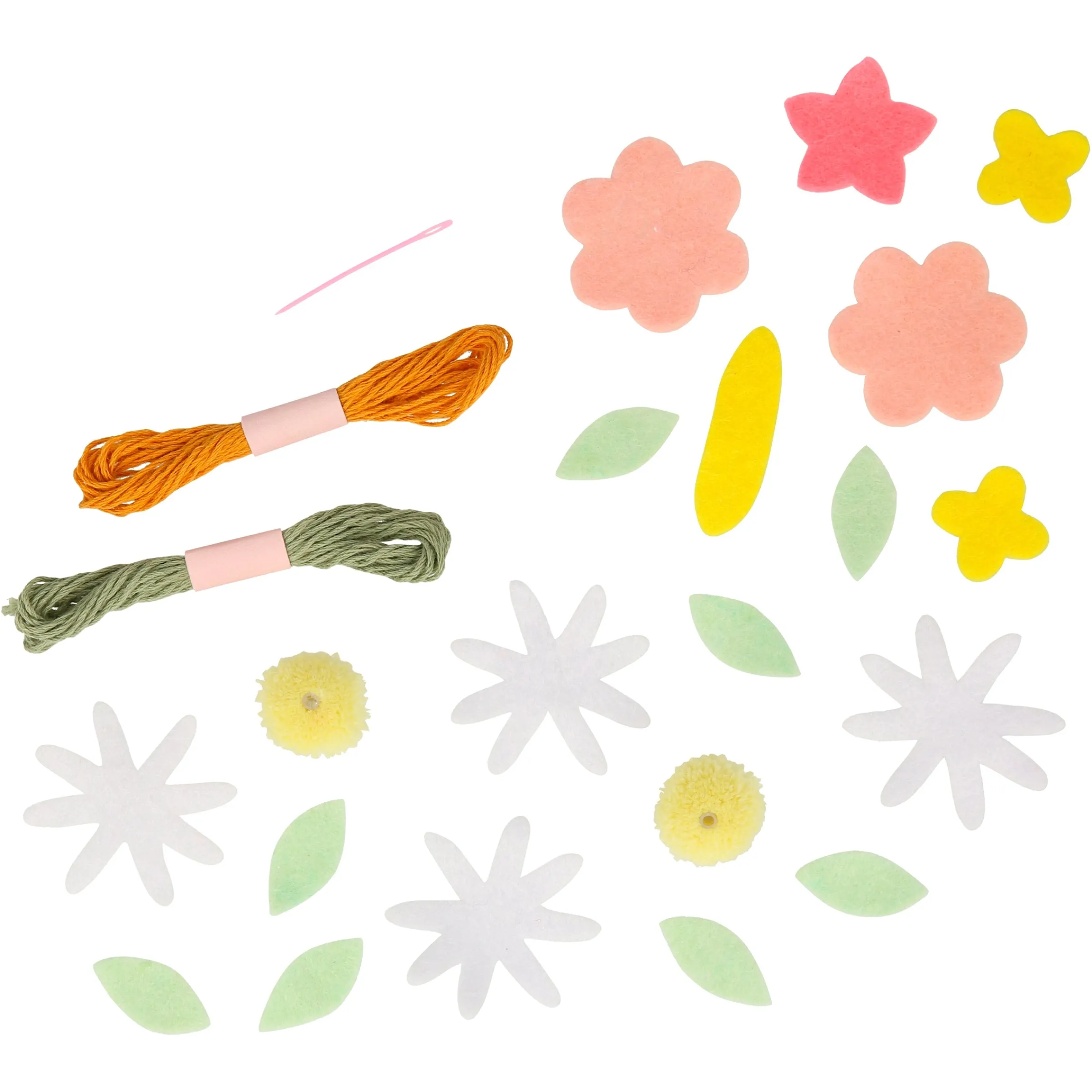 Flower Embroidery Butterfly Mask Kit>Meri Meri New