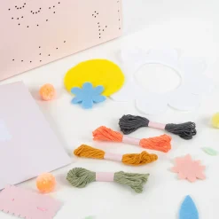 Flower Embroidery Suitcase Kit><noscript><img width=