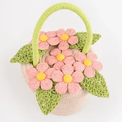 Flower Pot Basket Bag><noscript><img width=