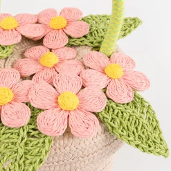 Flower Pot Basket Bag><noscript><img width=