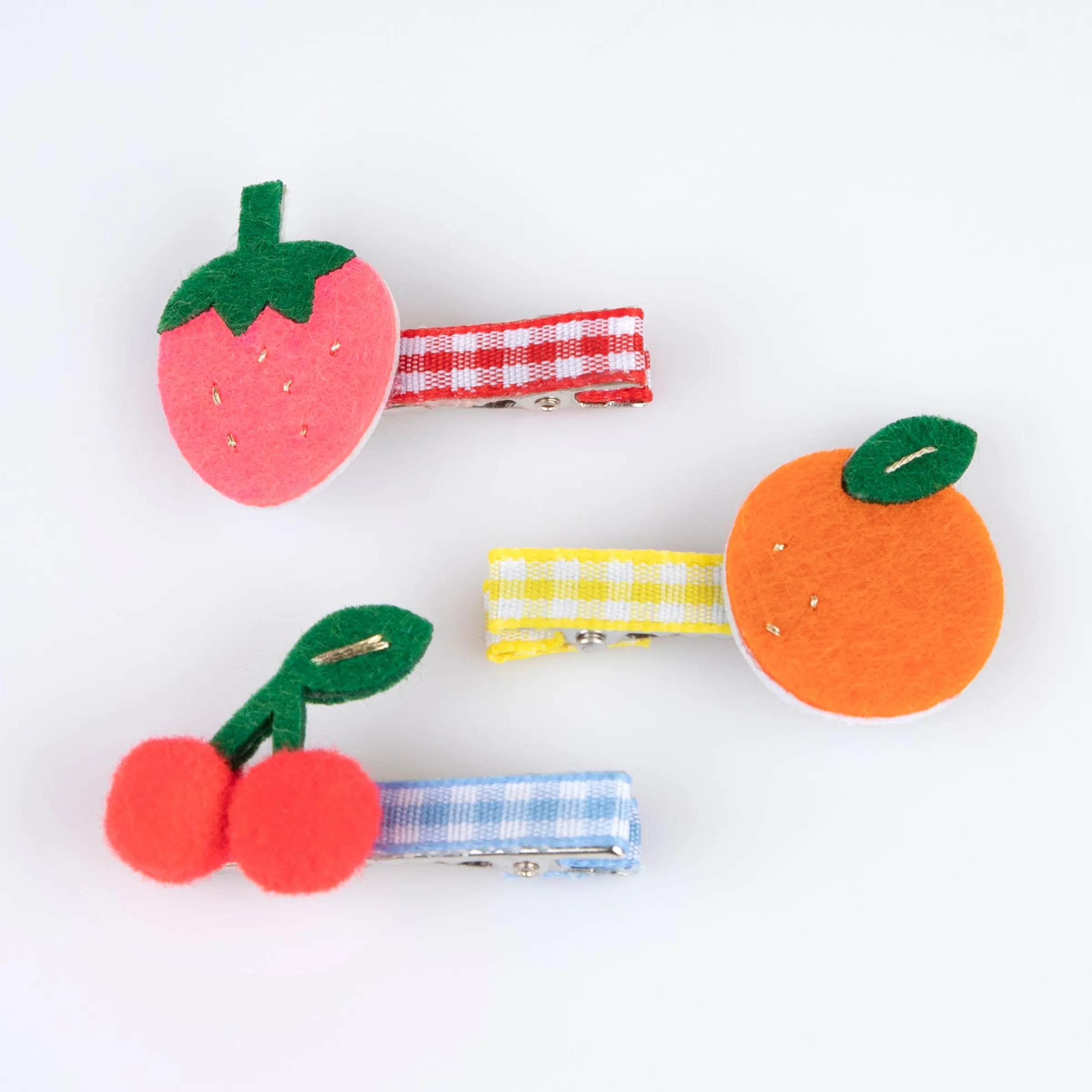 Fruit Hair Clips (x 6)>Meri Meri Fashion