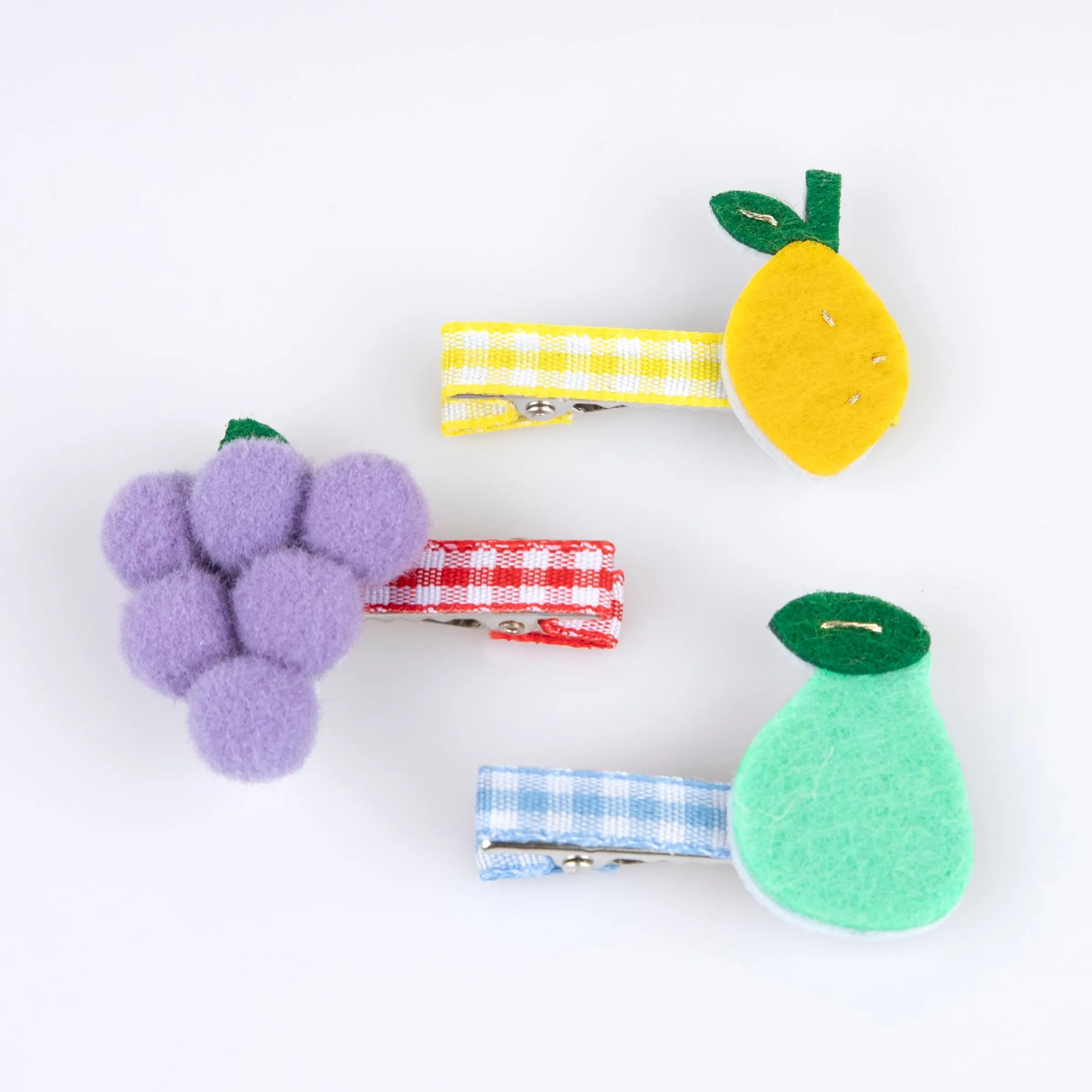 Fruit Hair Clips (x 6)>Meri Meri Fashion