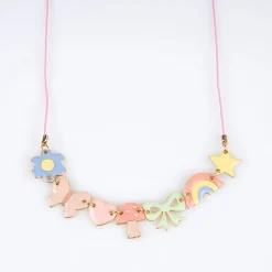 Fun Icons Enamel Charm Necklace>Meri Meri New