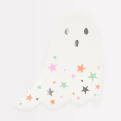 Ghost With Stars Plates (x 8)>Meri Meri Discount