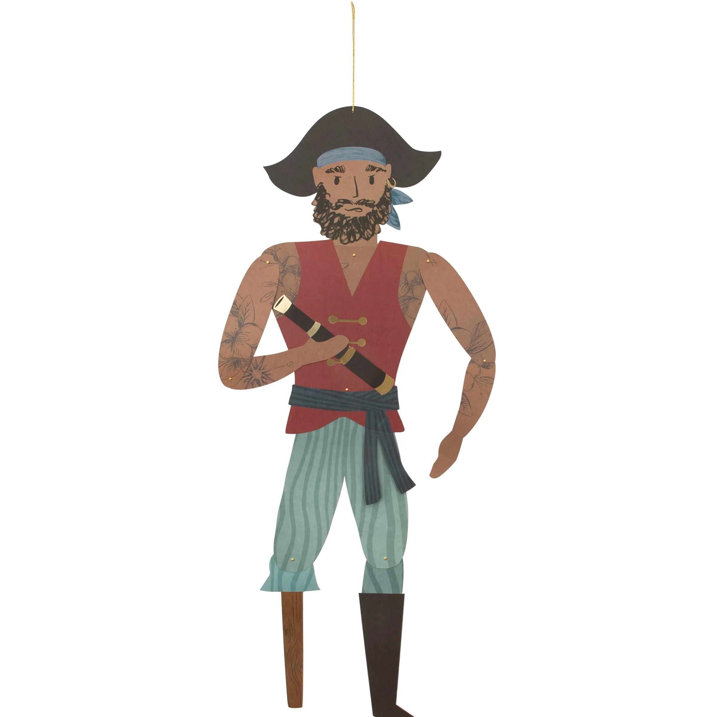 Giant Pirate Decorations (x 3)>Meri Meri Online