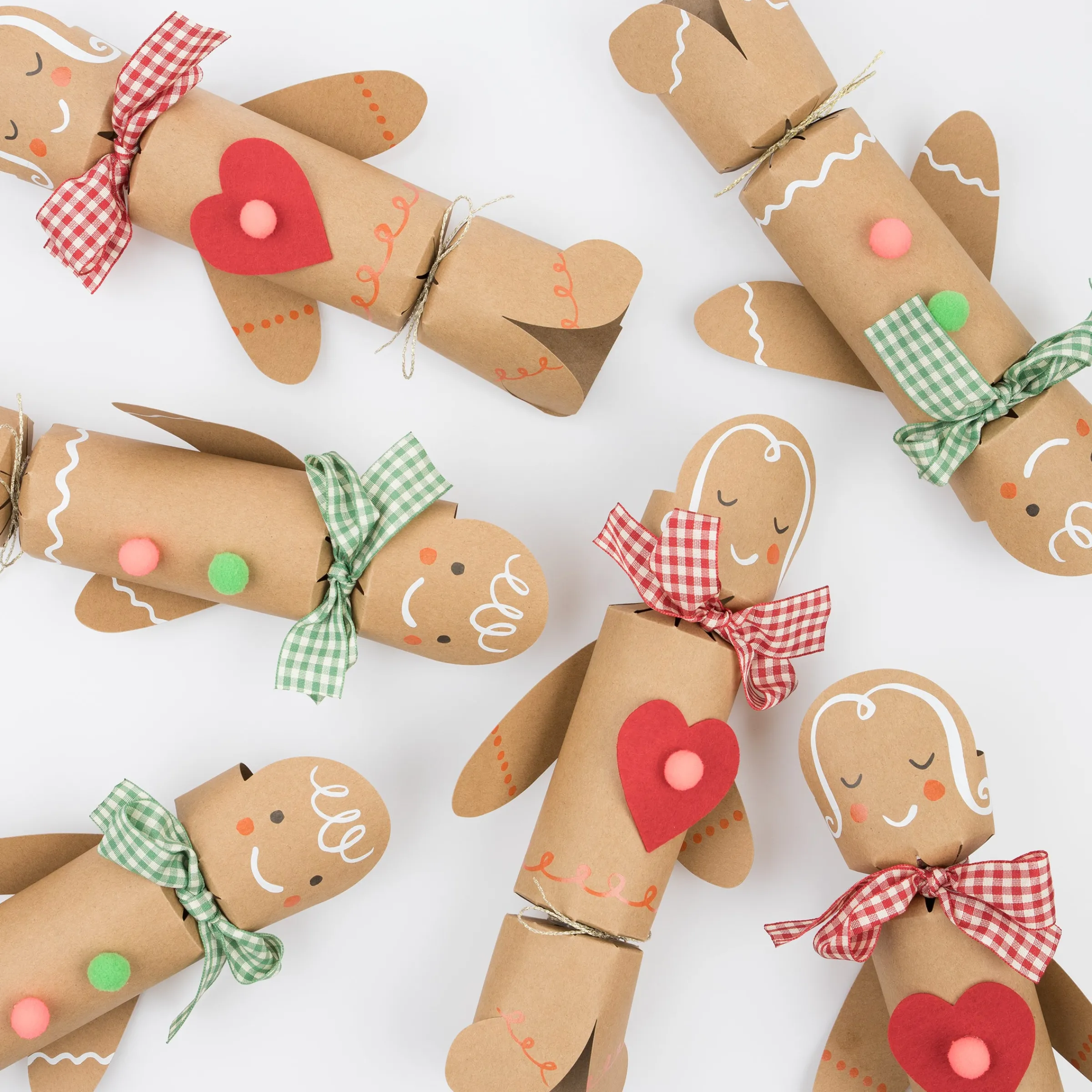 Gingerbread Crackers (x 6)>Meri Meri Sale