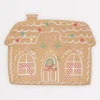 Gingerbread House Plates (x 8)>Meri Meri Clearance