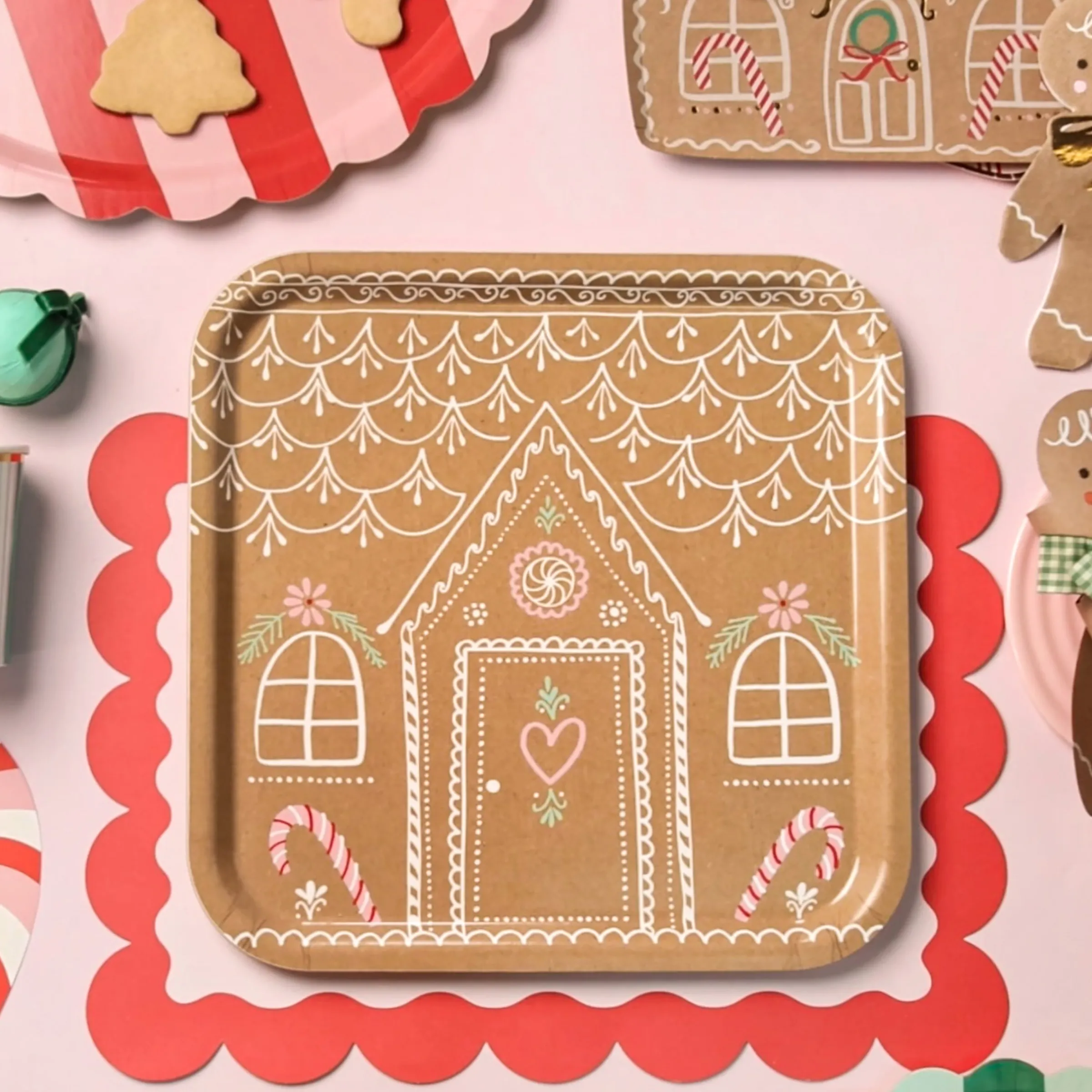 Gingerbread House Tray>Meri Meri Best
