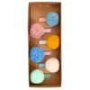 Gingham & Big Pompom Hair Clips (x 6)>Meri Meri Outlet
