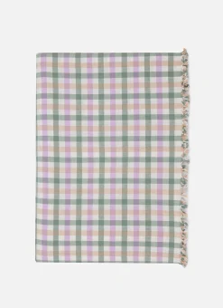 Gingham Blossom Tablecloth><noscript><img width=
