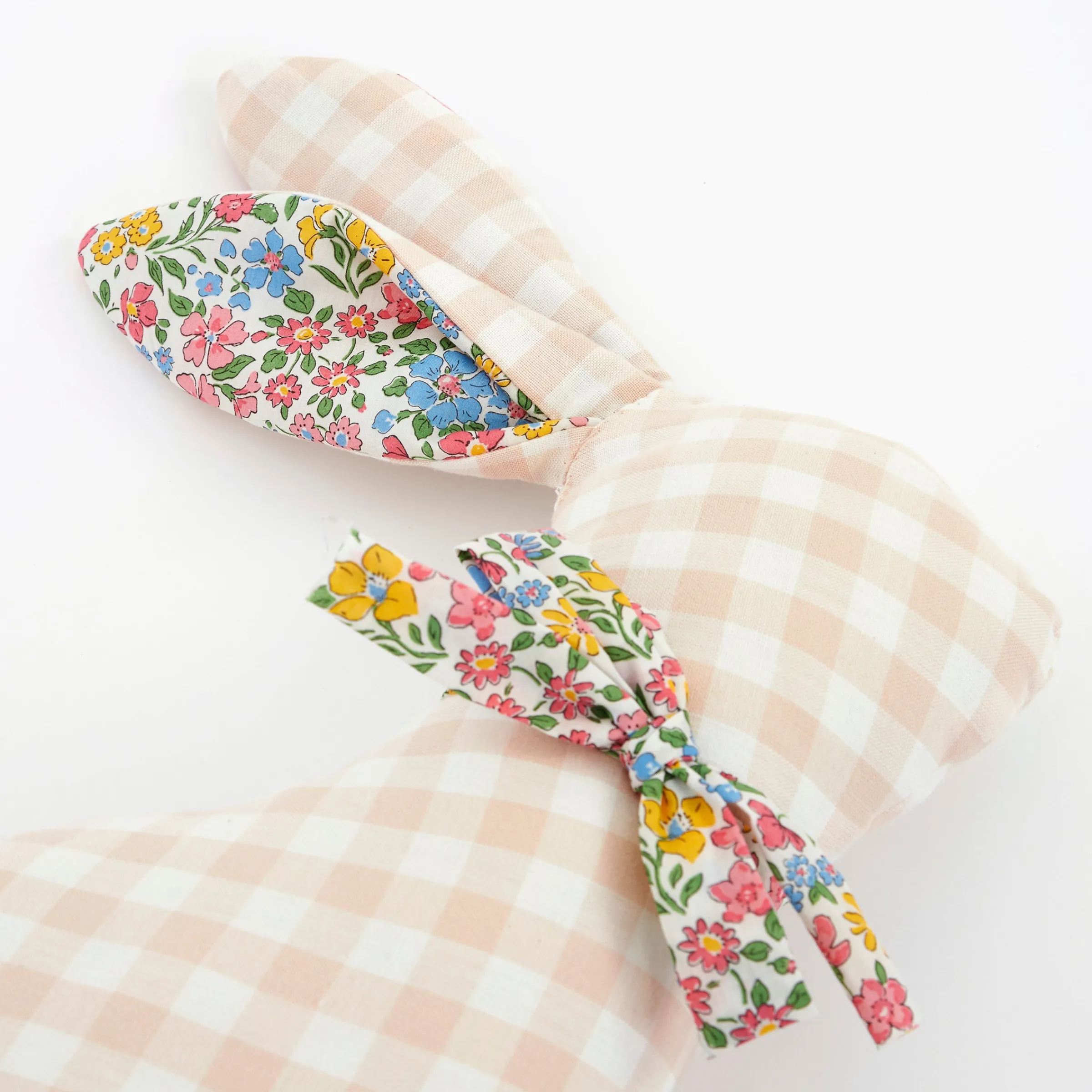 Gingham Bunny Cushion>Meri Meri Fashion