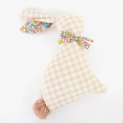 Gingham Bunny Cushion><noscript><img width=