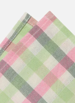 Gingham Clover Napkins><noscript><img width=