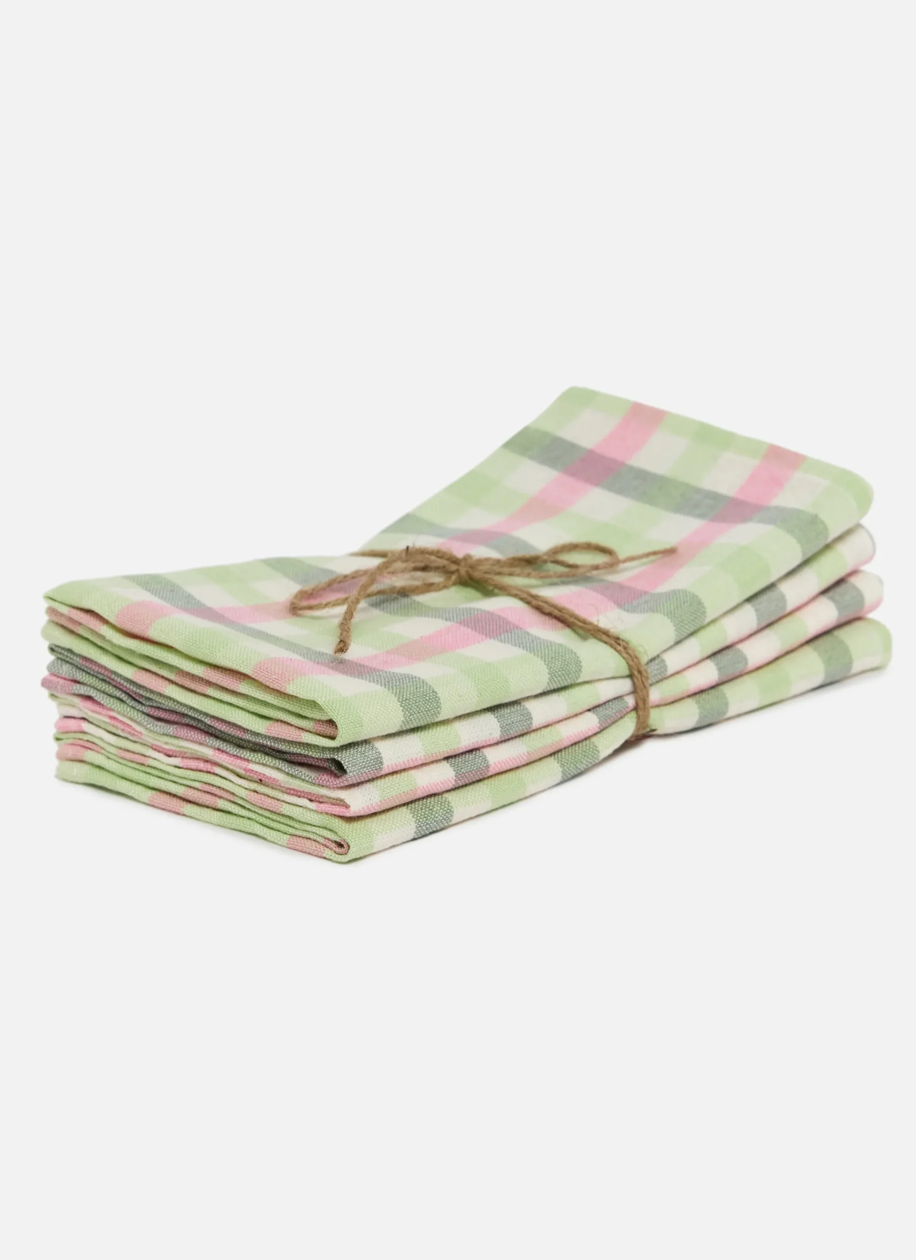 Gingham Clover Napkins>Meri Meri Best