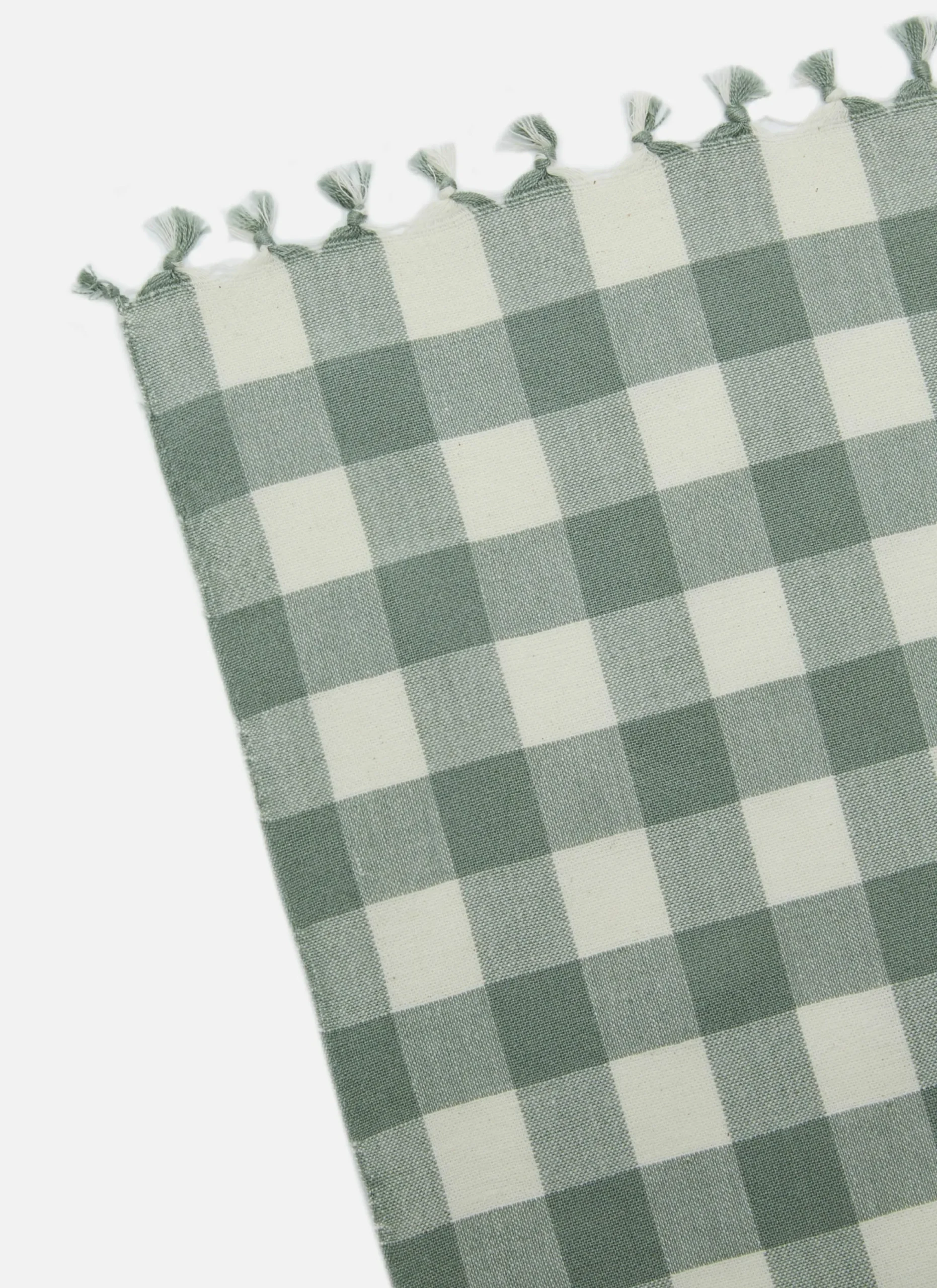 Gingham Sage Tablecloth>Meri Meri Outlet
