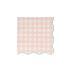 Gingham Small Napkins (x 20)><noscript><img width=