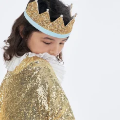 Gold & Pearl Party Crown>Meri Meri Fashion
