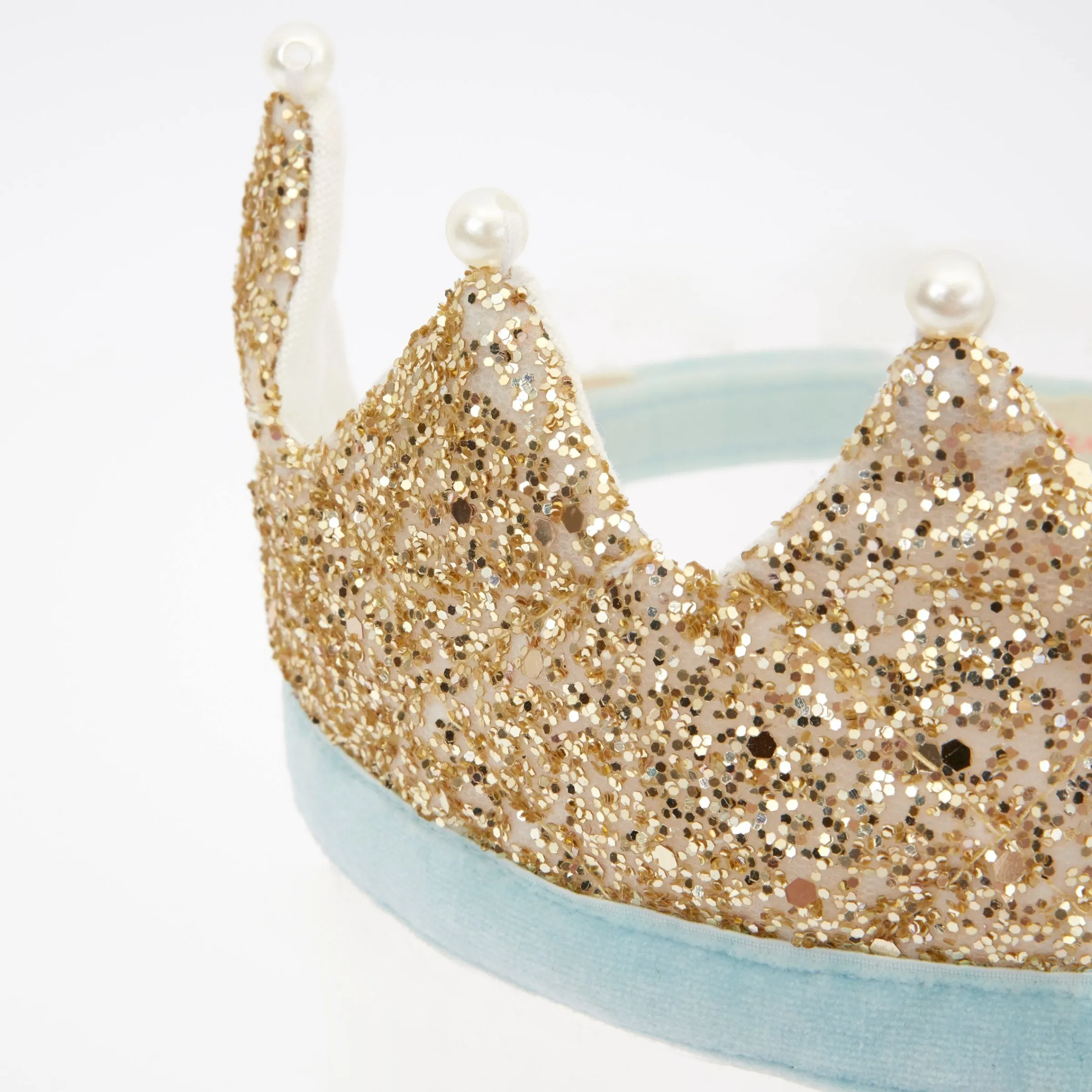 Gold & Pearl Party Crown>Meri Meri Fashion