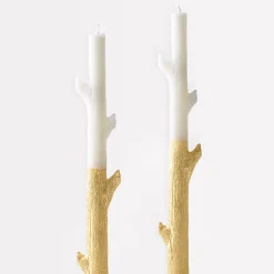 Gold Dipped Stick Candles (x 2)>Meri Meri Best