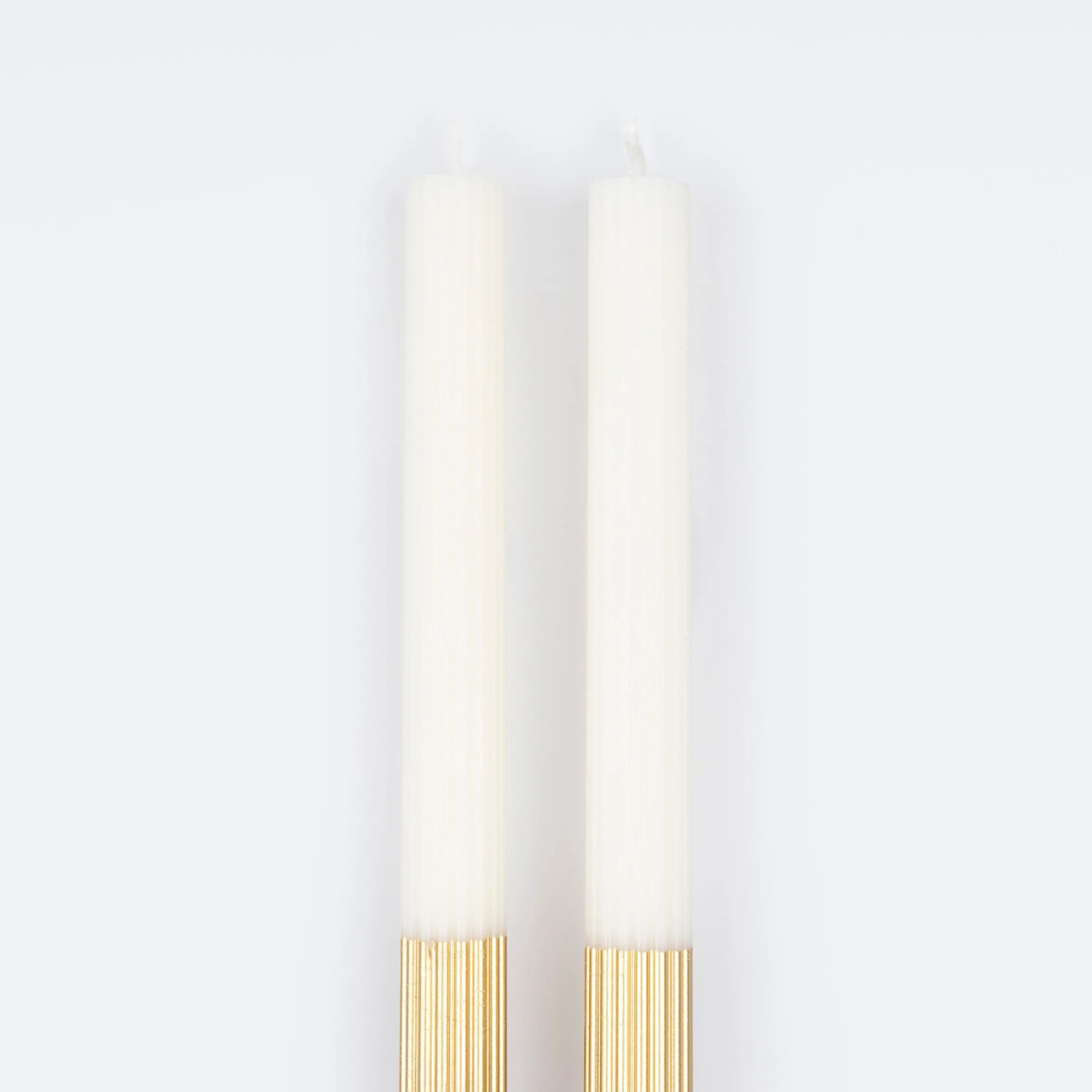 Gold Dipped Table Candles (x 2)>Meri Meri Outlet