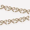 Gold Glitter Bow Garland>Meri Meri Fashion