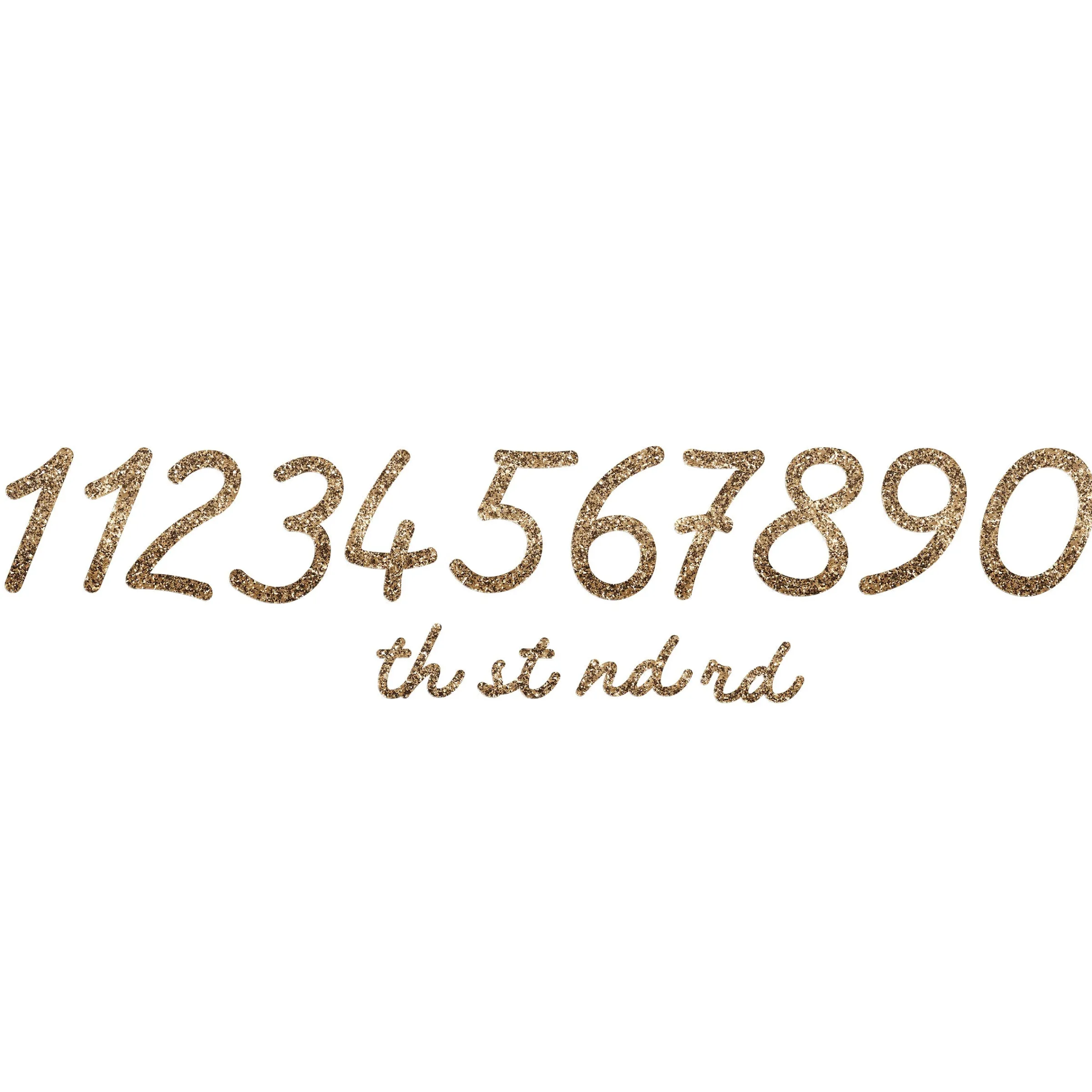 Gold Personalisable Birthday Garland Set>Meri Meri Clearance