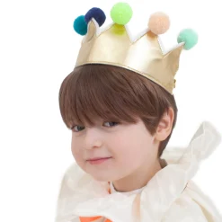 Gold Pompom Crown>Meri Meri Best