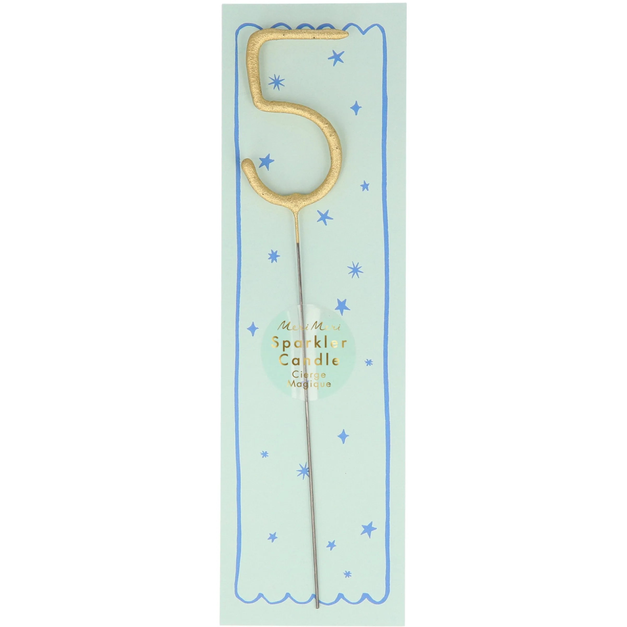 Gold Sparkler Numbers 0 to 9 Candles>Meri Meri Best