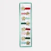 Gold Star Hair Clips (x 8)>Meri Meri Outlet