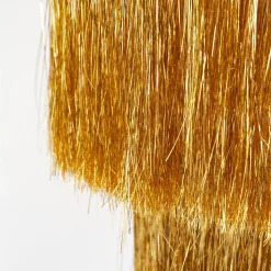 Gold Tinsel Chandelier><noscript><img width=