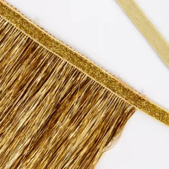 Gold Tinsel Fringe Garland>Meri Meri New