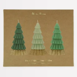 Green Tree Candles (x 3)><noscript><img width=