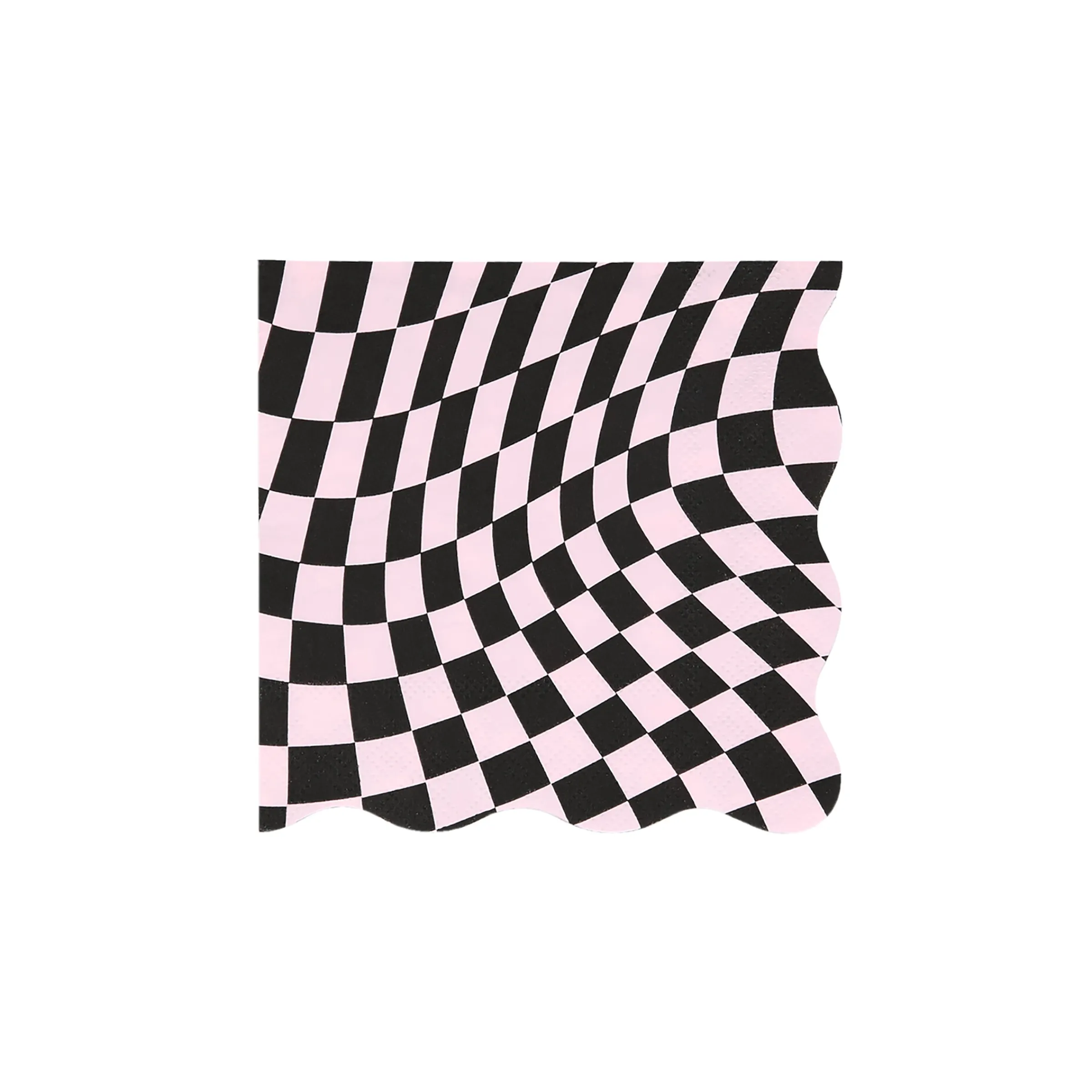 Halloween Checker Small Napkins (x 16)>Meri Meri New