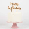 Happy Birthday Acrylic Toppers>Meri Meri Outlet