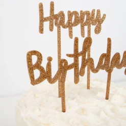Happy Birthday Acrylic Toppers><noscript><img width=