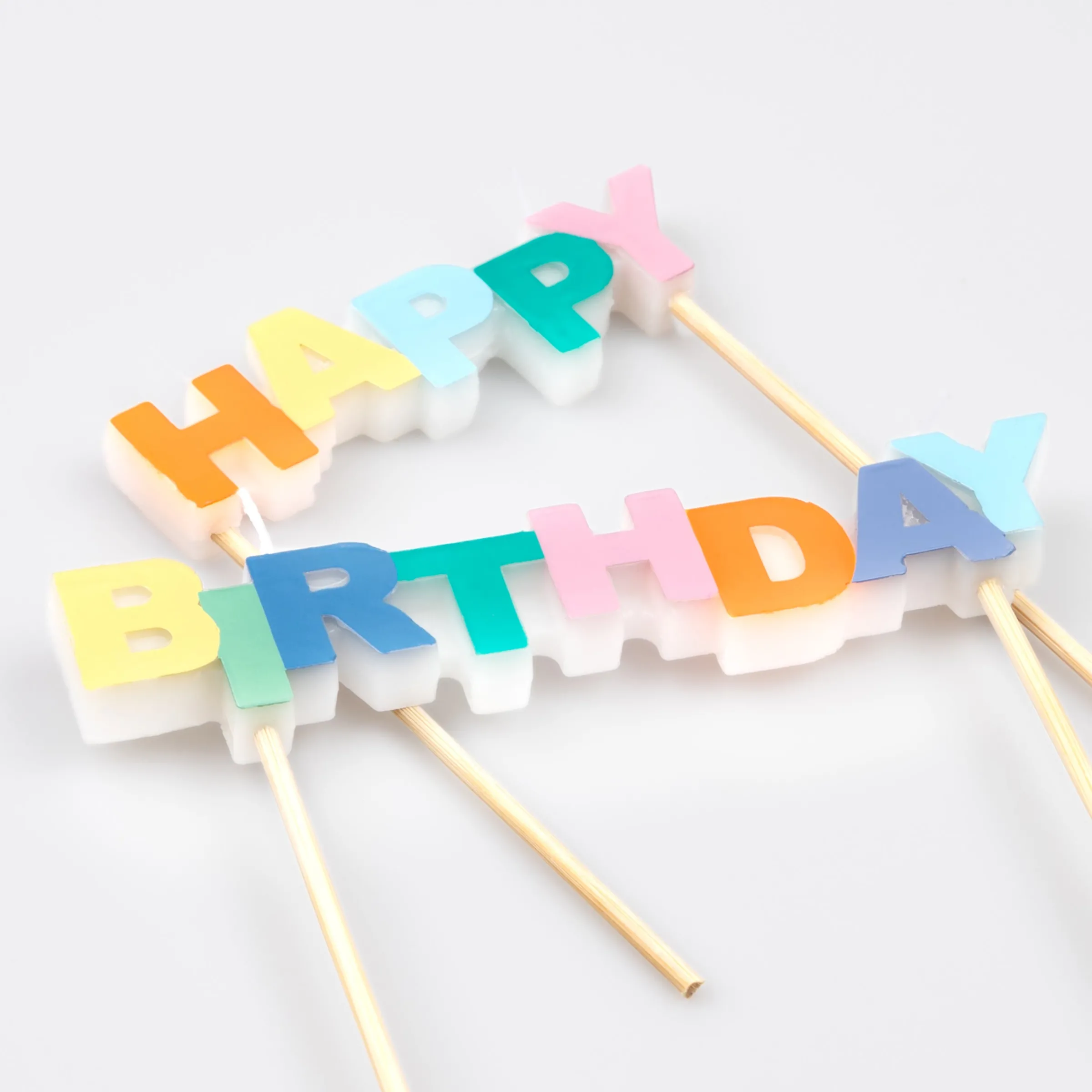 Happy Birthday Candles (x 2)>Meri Meri Sale