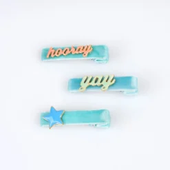 Happy Birthday Enamel Hair Clips (x 6)><noscript><img width=